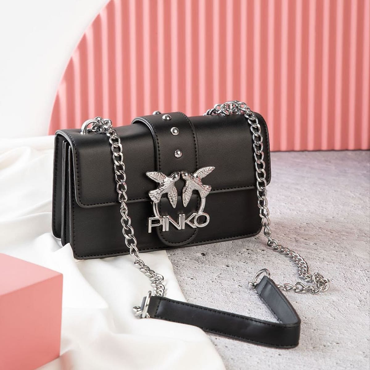 Pinko Black Women Shoulder Bag Cross Body Bag 105857A0F1 Z99O