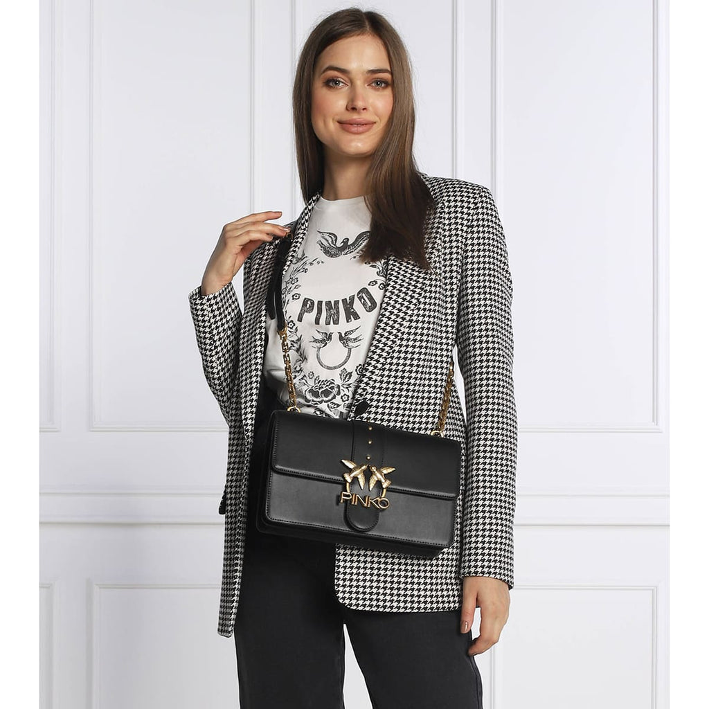 Pinko Black Women Shoulder Bag Cross Body Bag 7 Cl Pe 21 Pltt 1P228G Y6Xt