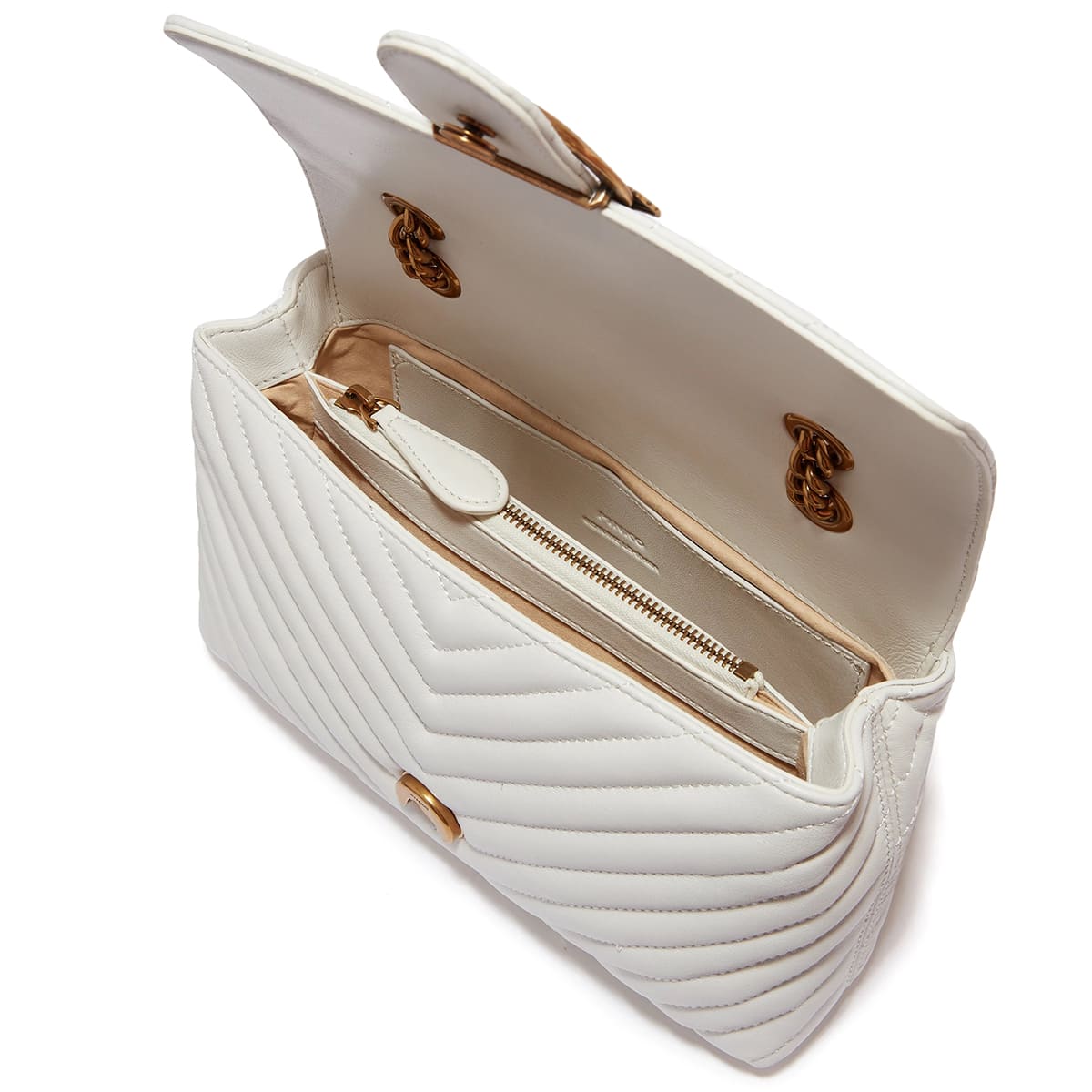 Pinko White Women Crossbody Bag 100043A0Gkz14Q