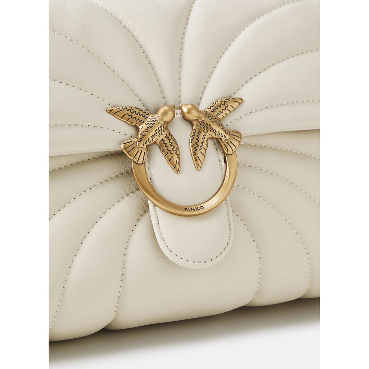 Pinko White Women Shoulder Bag Cross Body Bag 100038A1Ex Z14Q