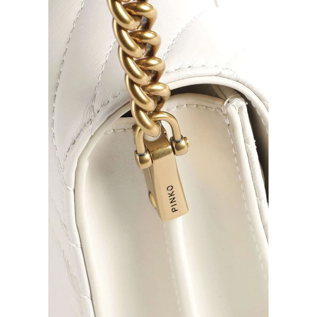 Pinko White Women Shoulder Bag Cross Body Bag 100063A0Gk Z14Q