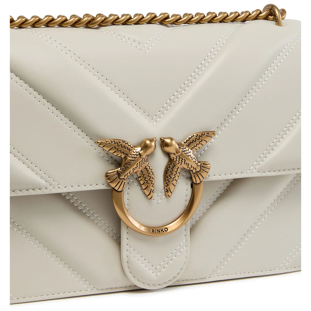 Pinko White Women Shoulder Bag Cross Body Bag 104549A26Z Z14Q