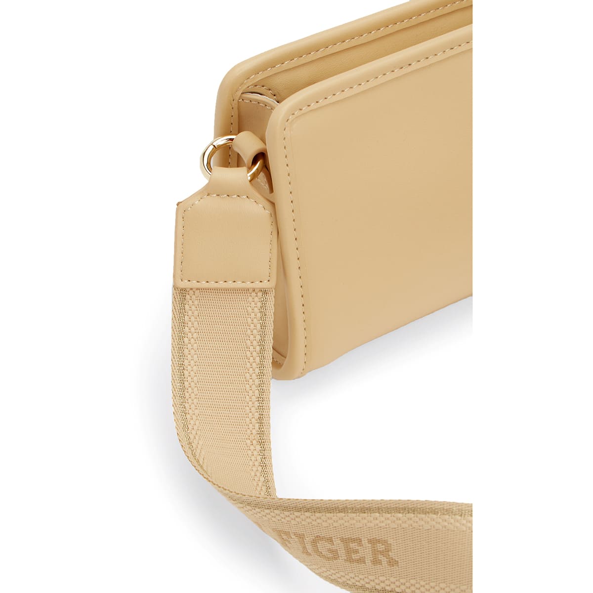 Tommy Hilfiger Beige Women Cross Body Bag Aw0Aw16163
