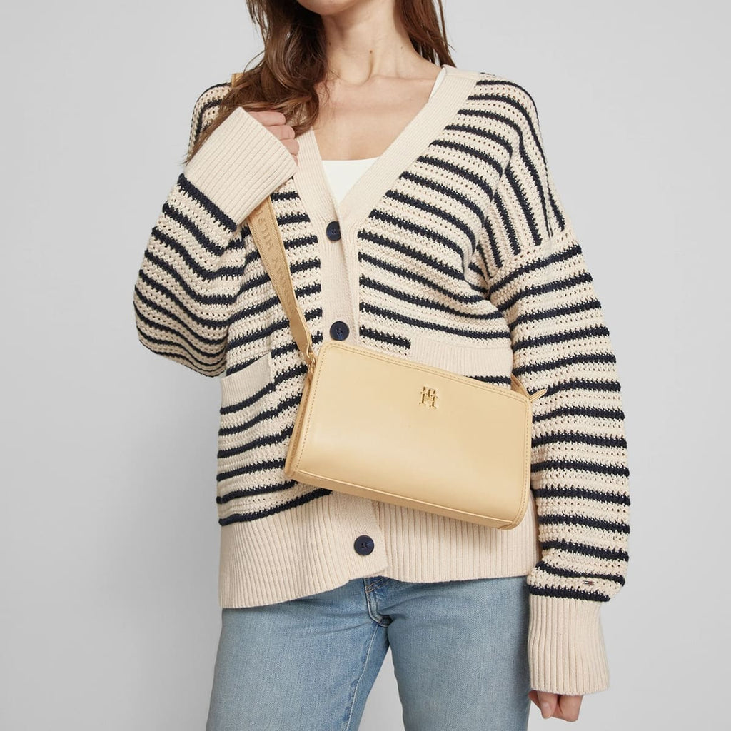 Tommy Hilfiger Beige Women Cross Body Bag Aw0Aw16163