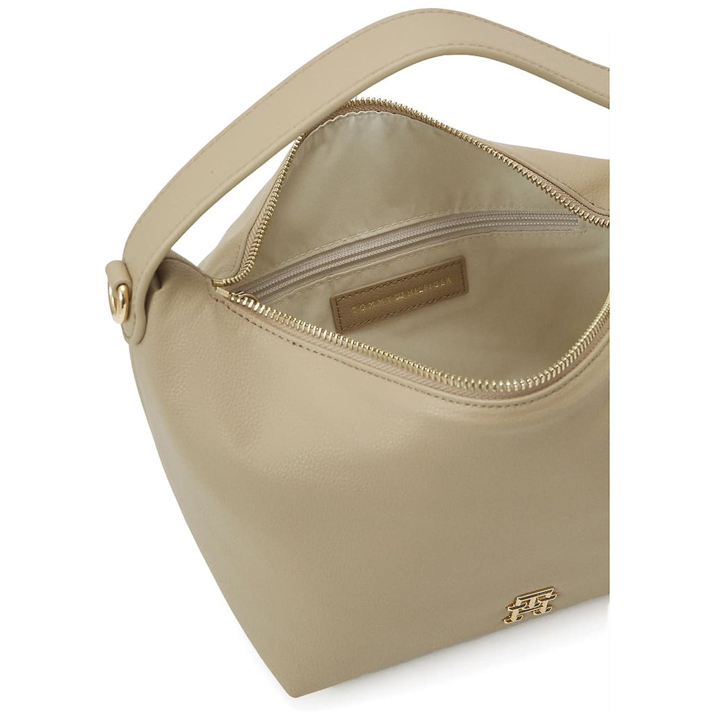 Tommy Hilfiger Beige Women Shoulder Bag Aw0Aw14499