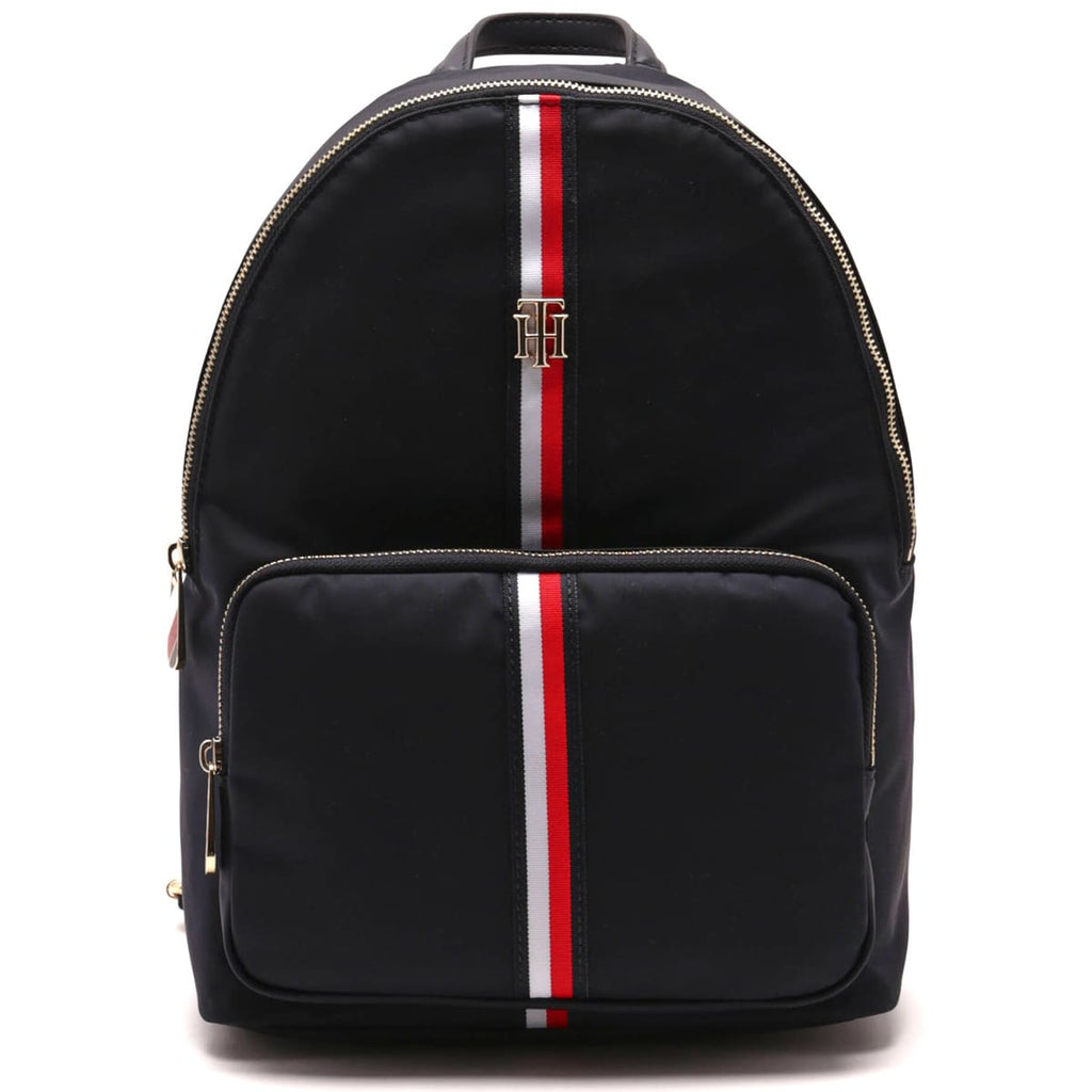 Tommy Hilfiger Black Women Backbag Aw0Aw11338