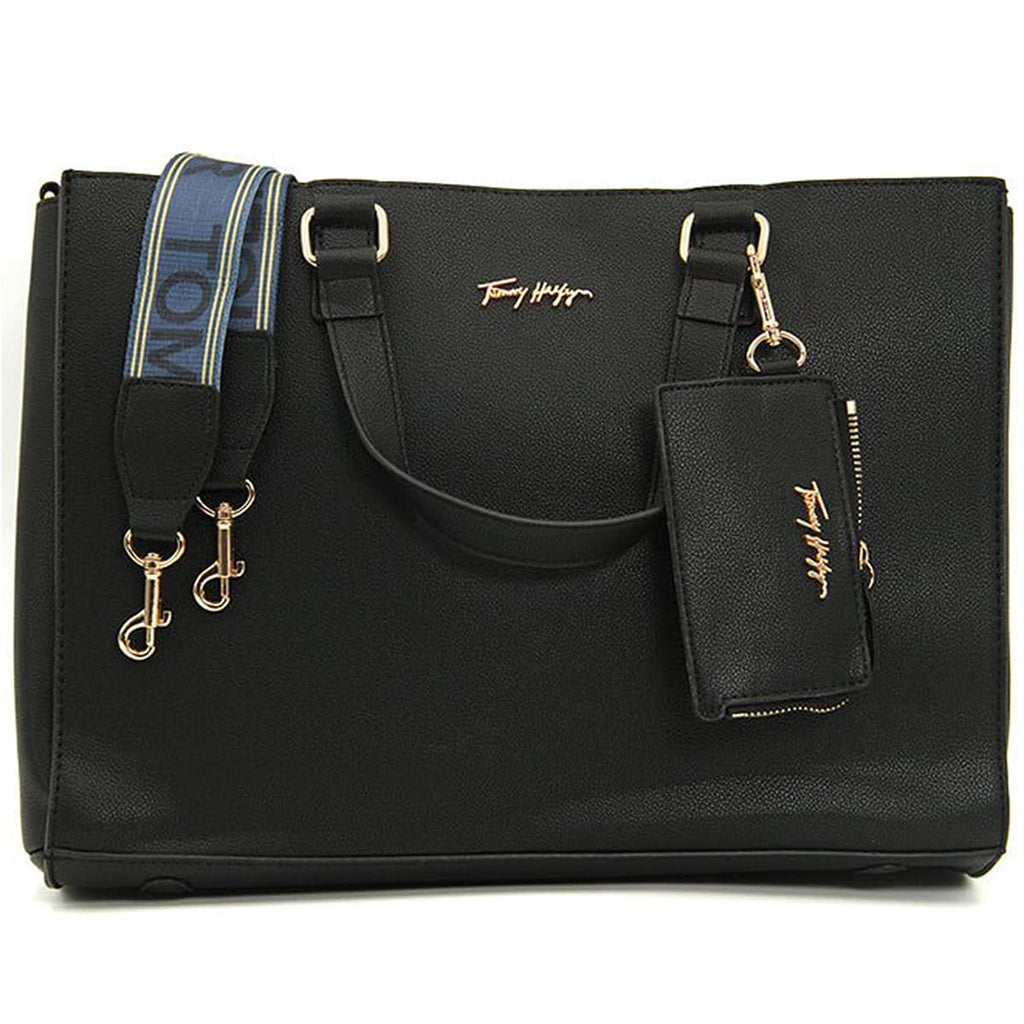 Tommy Hilfiger Black Women Handbag Aw0Aw11181