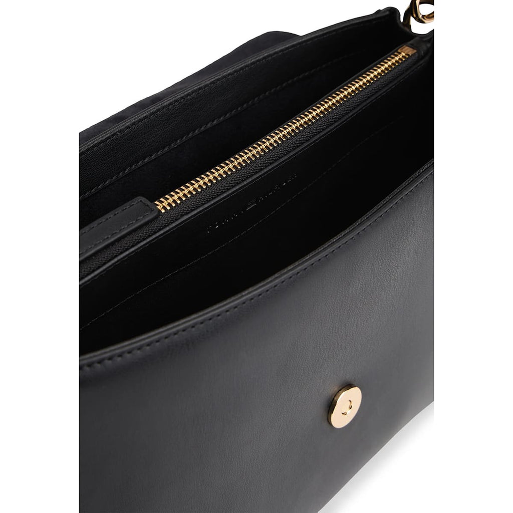 Tommy Hilfiger Black Women Handbag Aw0Aw14510 Blk