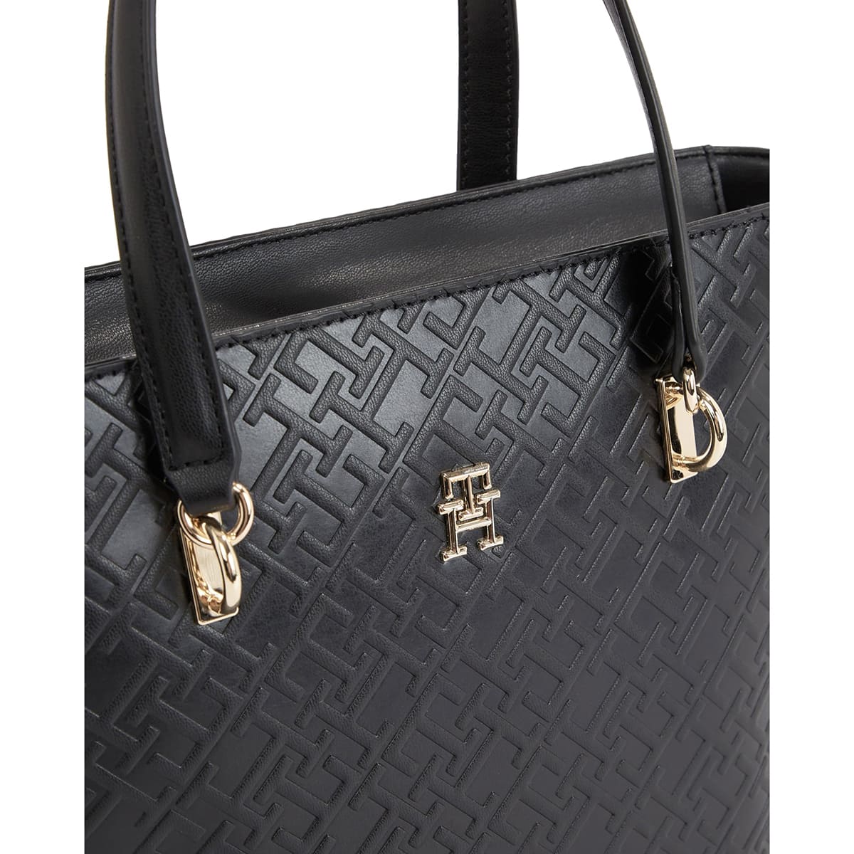 Tommy Hilfiger Black Women Shoulder Bag Aw0Aw16510 Bds