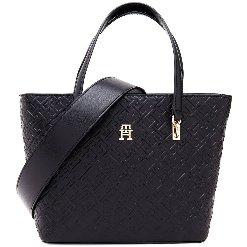 Tommy Hilfiger Black Women Shoulder Bag Aw0Aw16510 Bds