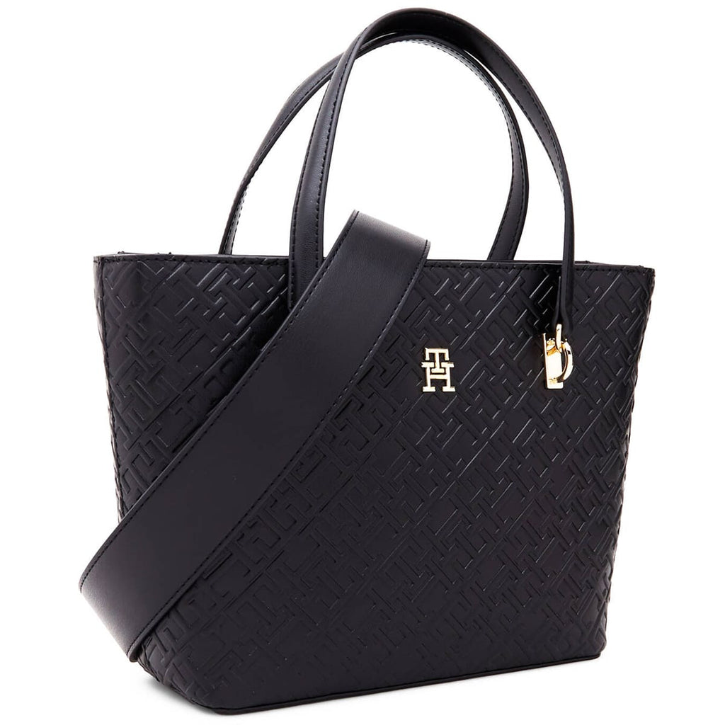 Tommy Hilfiger Black Women Handbags Aw0Aw16002