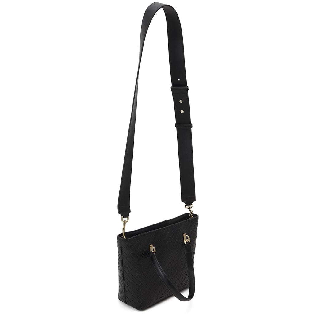 Tommy Hilfiger Black Women Handbags Aw0Aw16002