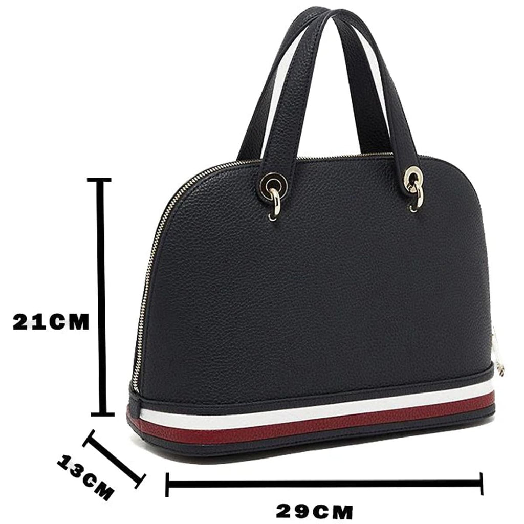 Tommy Hilfiger Black Women Shoulder Bag Aw0Aw10453