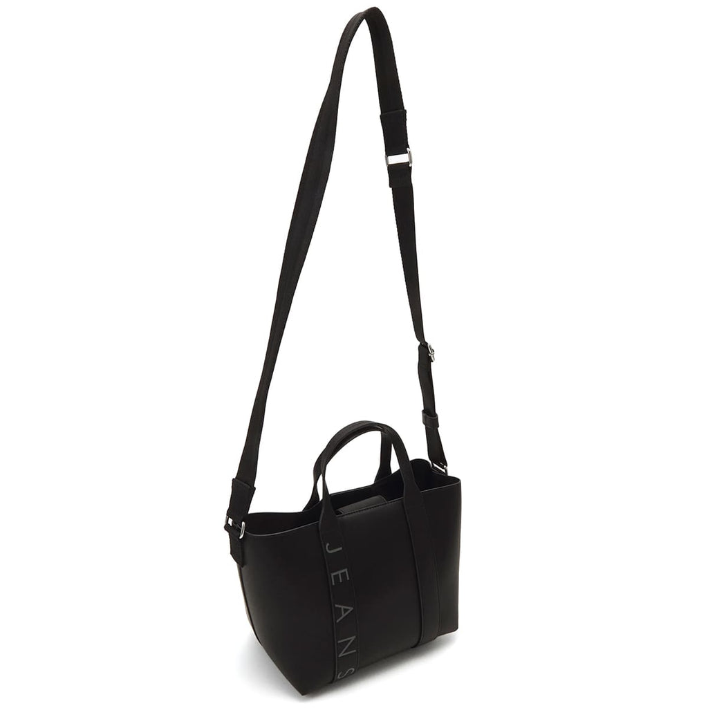 Tommy Hilfiger Black Women Shoulder Handbag Aw0Aw17049