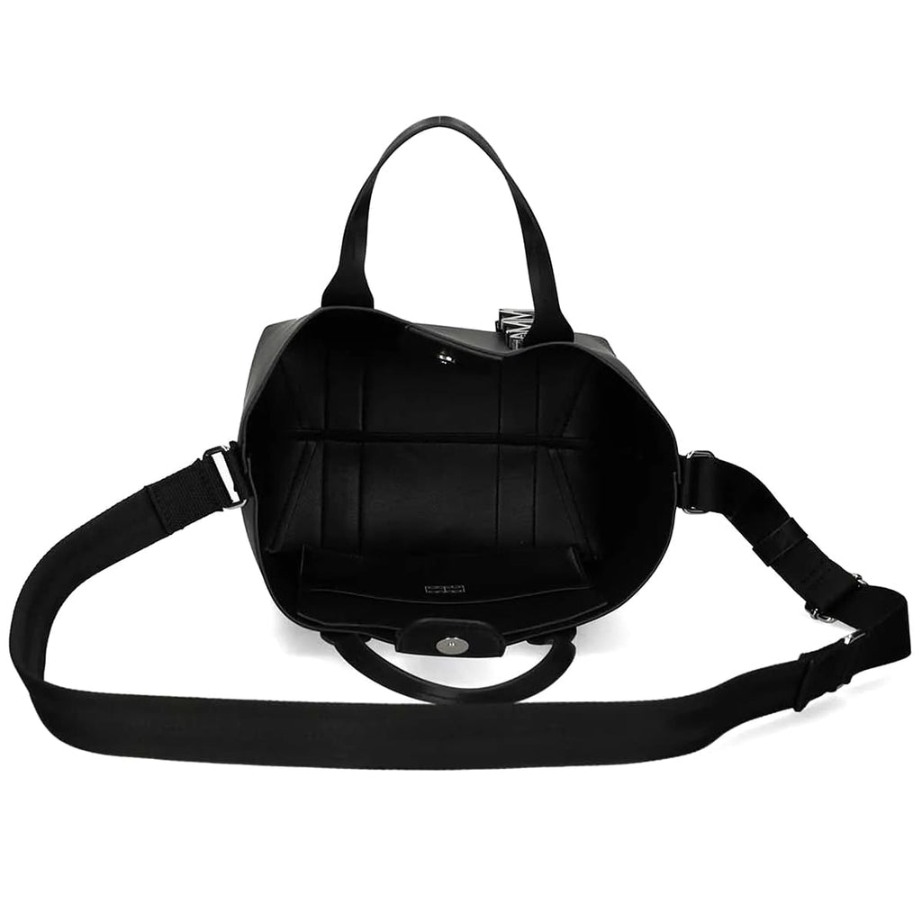 Tommy Hilfiger Black Women Shoulder Handbag Aw0Aw17049