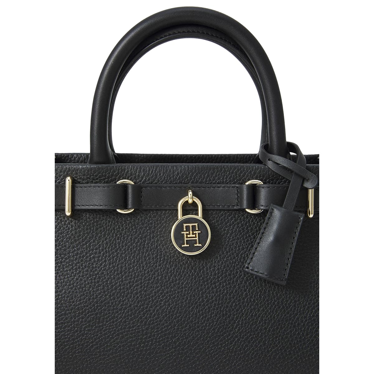 Tommy Hilfiger Black Women Shoulder Handbag Aw0Aw17926