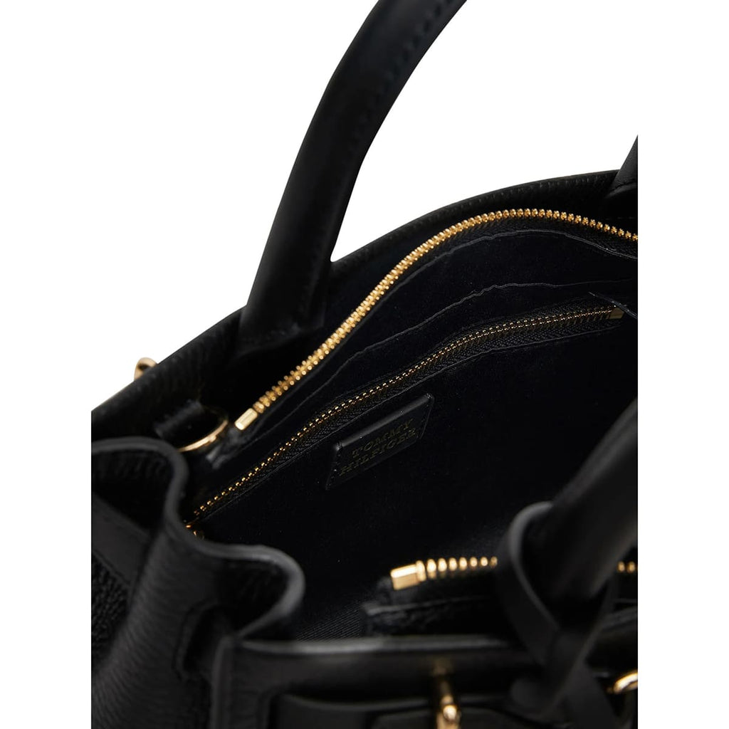 Tommy Hilfiger Black Women Shoulder Handbag Aw0Aw17926