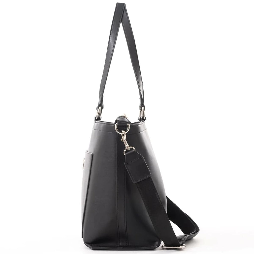 Tommy Hilfiger Black Women Tote Bag Handbags