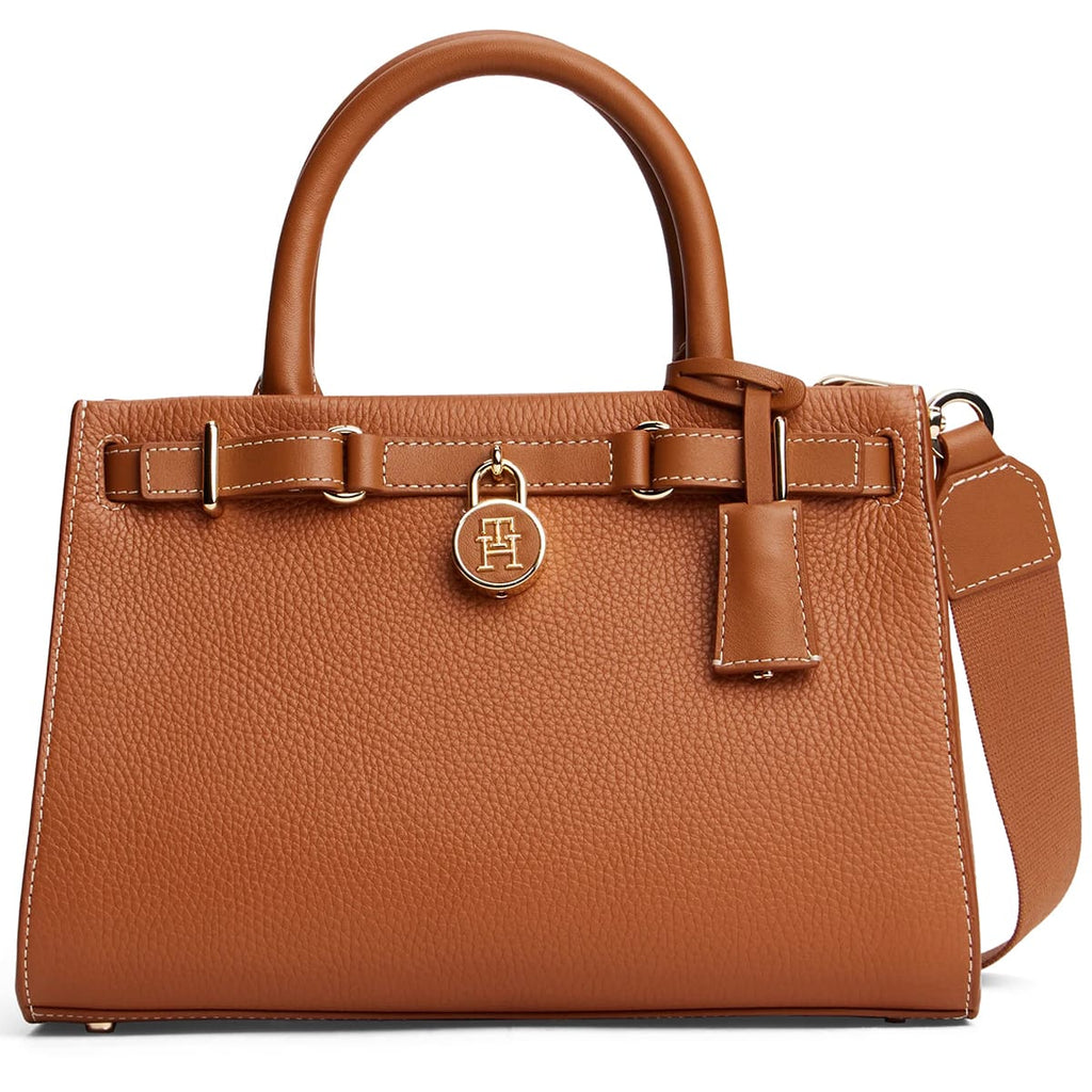 Tommy Hilfiger Brown Women Shoulder Handbag Aw0Aw17188