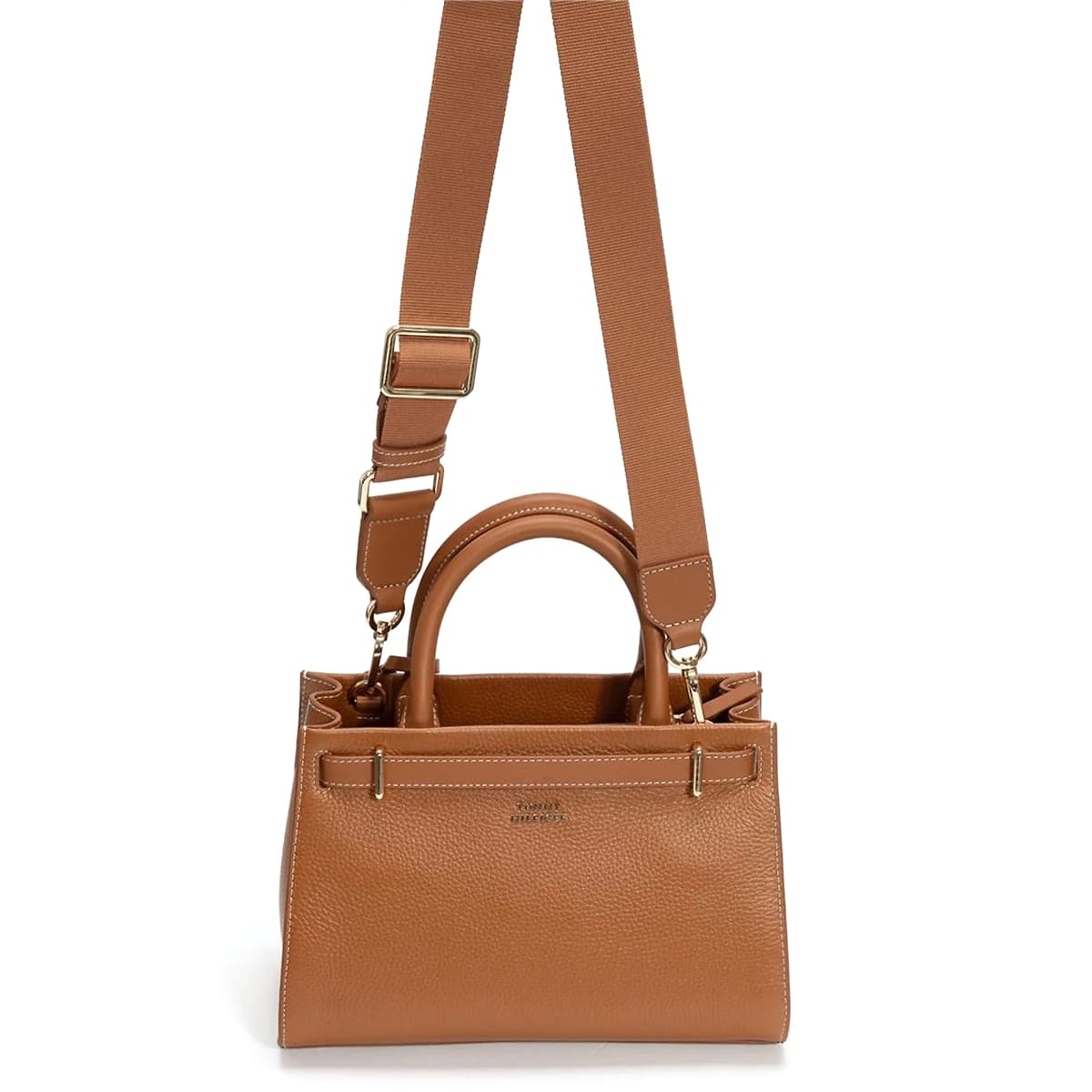 Tommy Hilfiger Brown Women Shoulder Handbag Aw0Aw17188