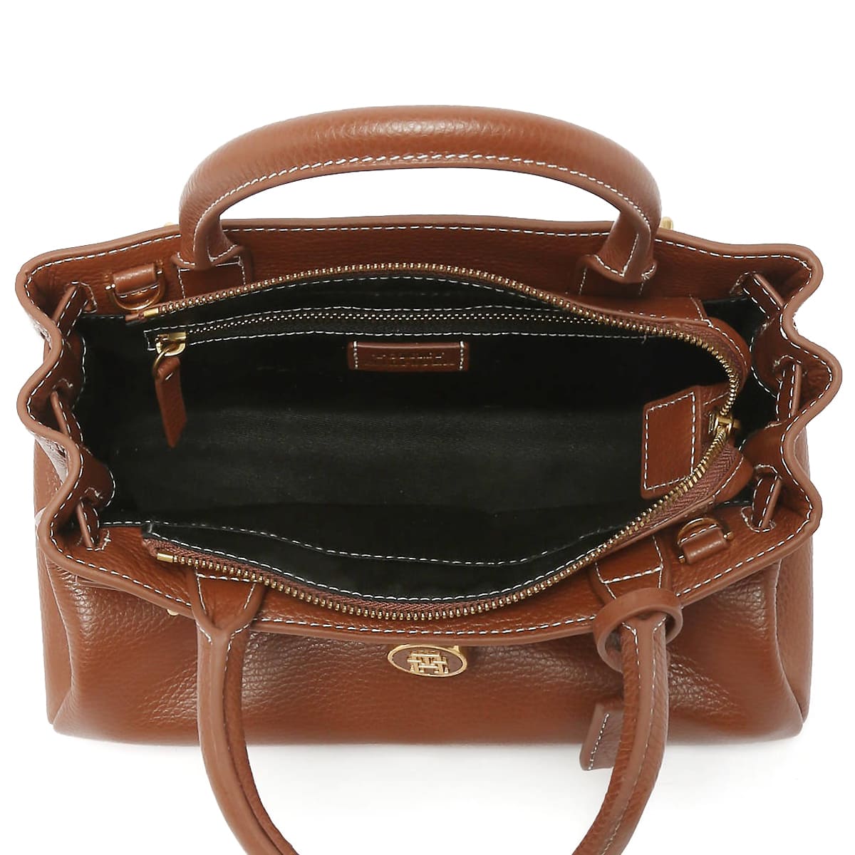 Tommy Hilfiger Brown Women Shoulder Handbag Aw0Aw17188