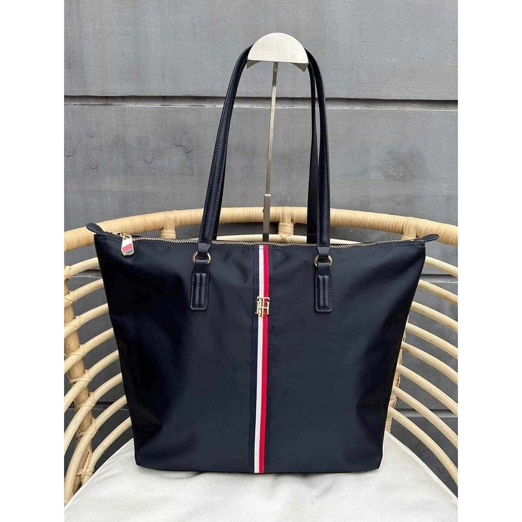 Tommy Hilfiger Navy Blue Women Handbag Aw0Aw113680Gy