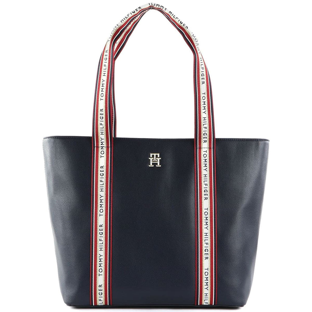 Tommy Hilfiger Navy Blue Women Handbags Tote Bag Aw0Aw14218