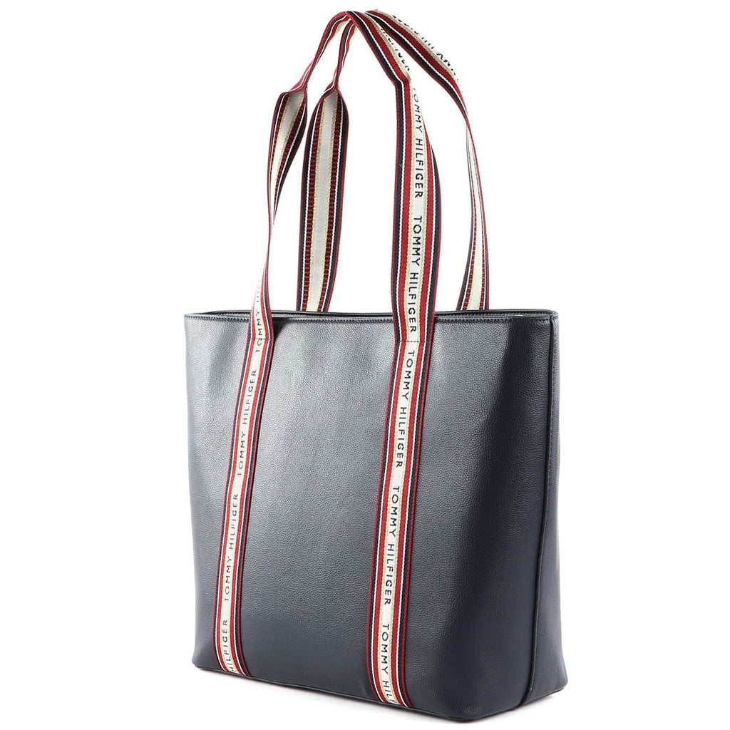Tommy Hilfiger Navy Blue Women Handbags Tote Bag Aw0Aw14218