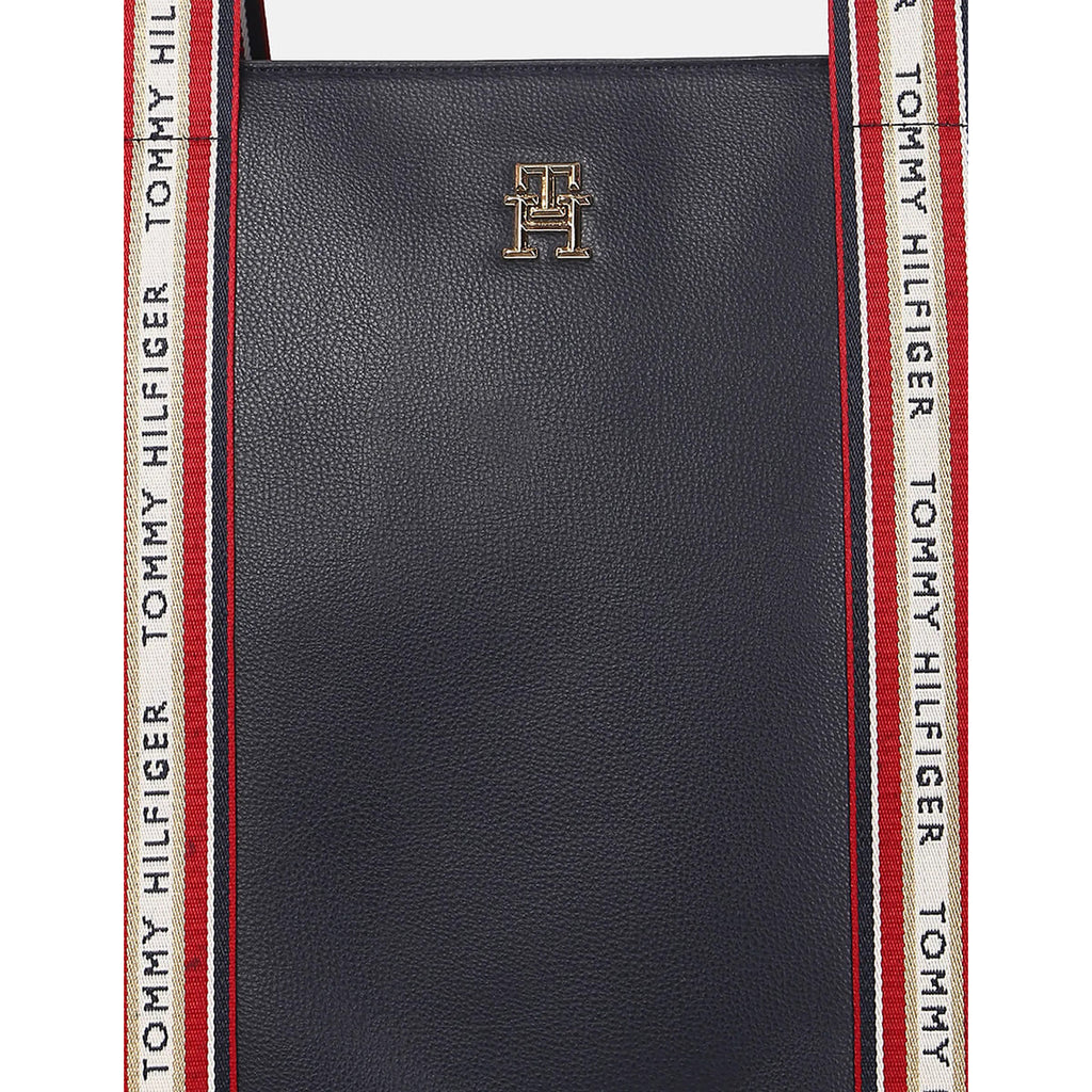 Tommy Hilfiger Navy Blue Women Handbags Tote Bag Aw0Aw14218