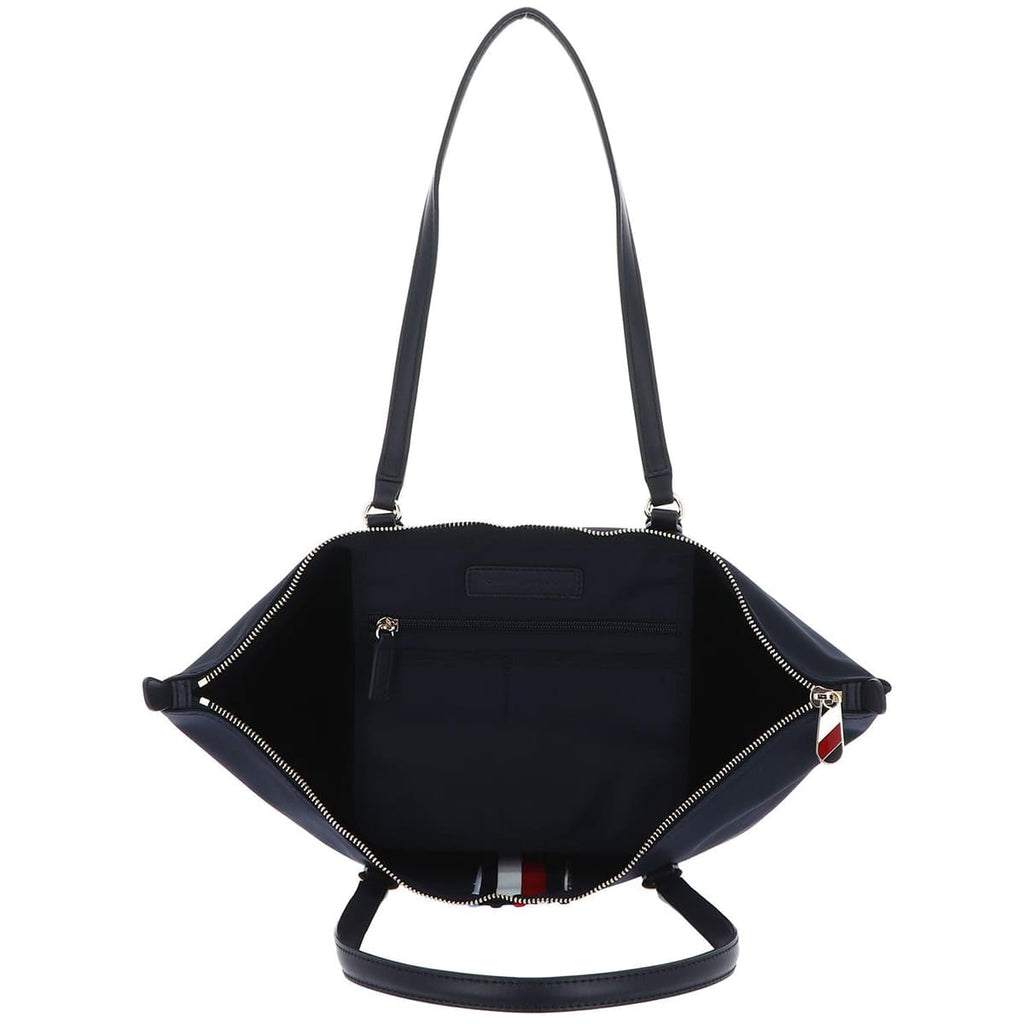Tommy Hilfiger Navy Blue Women Tote Bag Handbags Aw0Aw15981Dw6 Blue