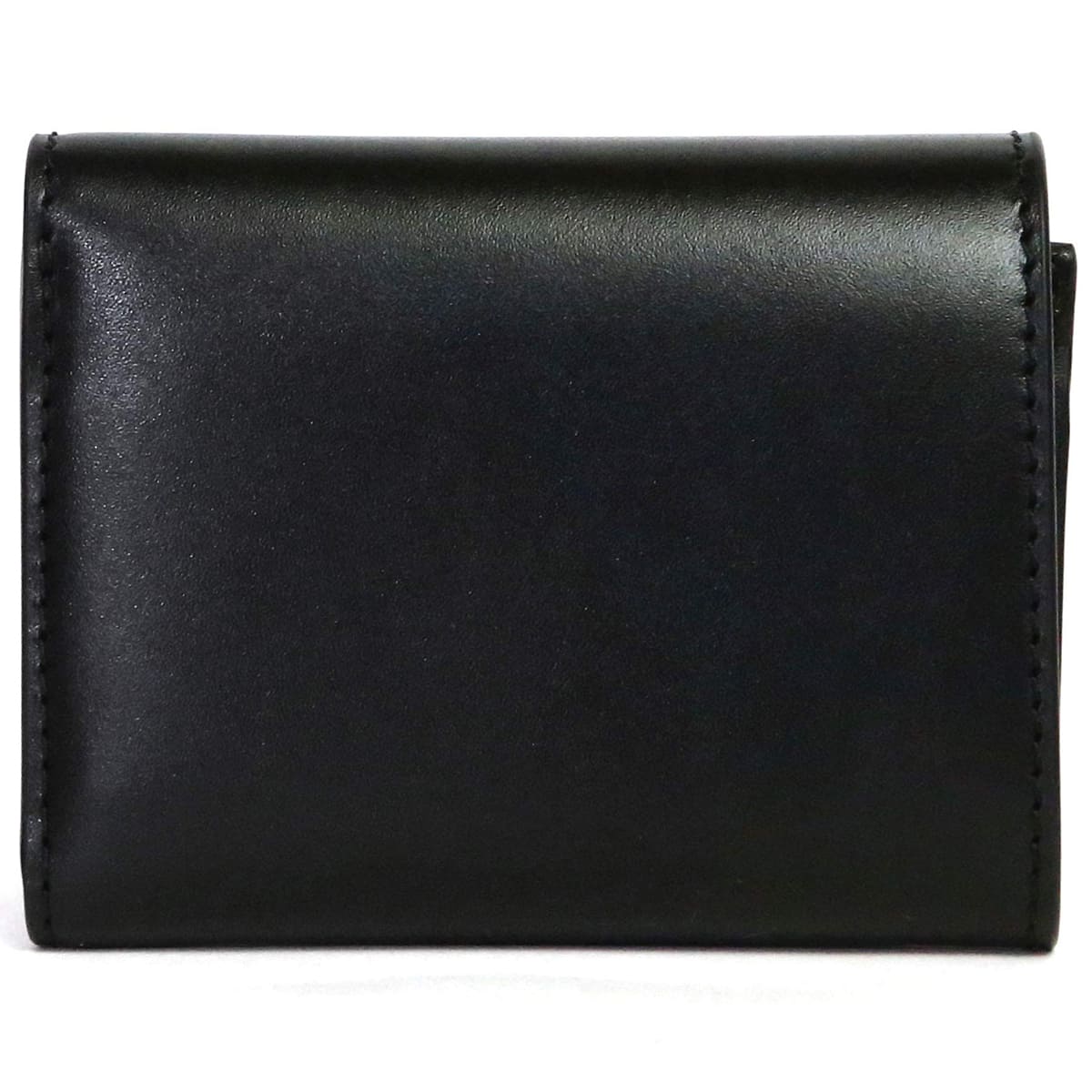 Tory Burch Black Leather Women’s Mini Wallet with Gold Logo