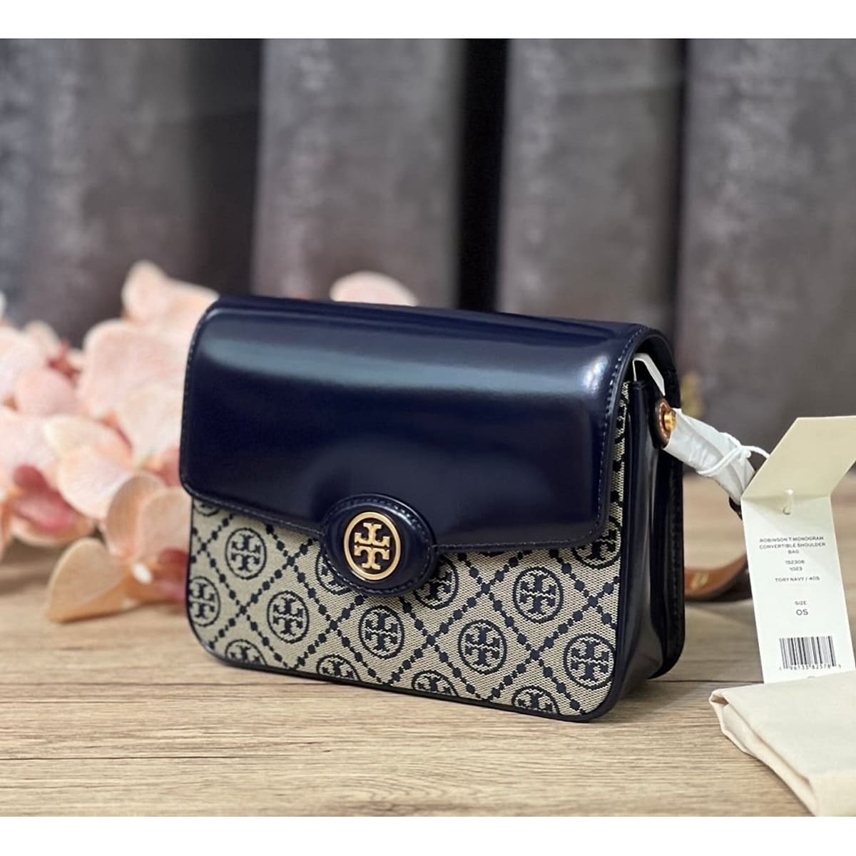 Tory Burch Blue Women Shoulder Bag 152306 405