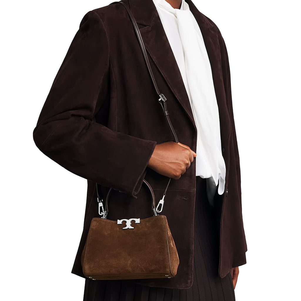 Tory Burch Brown Dark Cocoa Women Shoulder Bag 171502 202