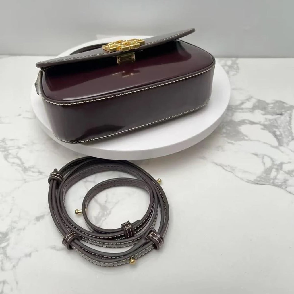 Tory Burch Brown Women Crossbody Bag 153726 Tempranillo